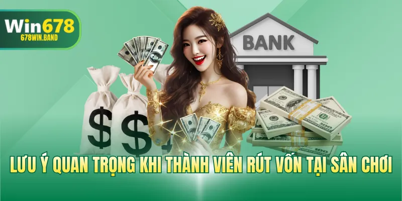 Lưu ý quan trọng khi thành viên rút vốn tại sân chơi